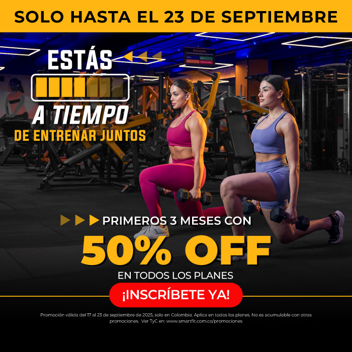 En pareja, en amigos o en familia: entrenar juntos siempre motiva más.