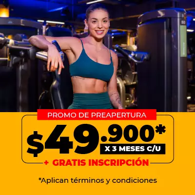 Aprovecha! Promo exclusiva de preventa!