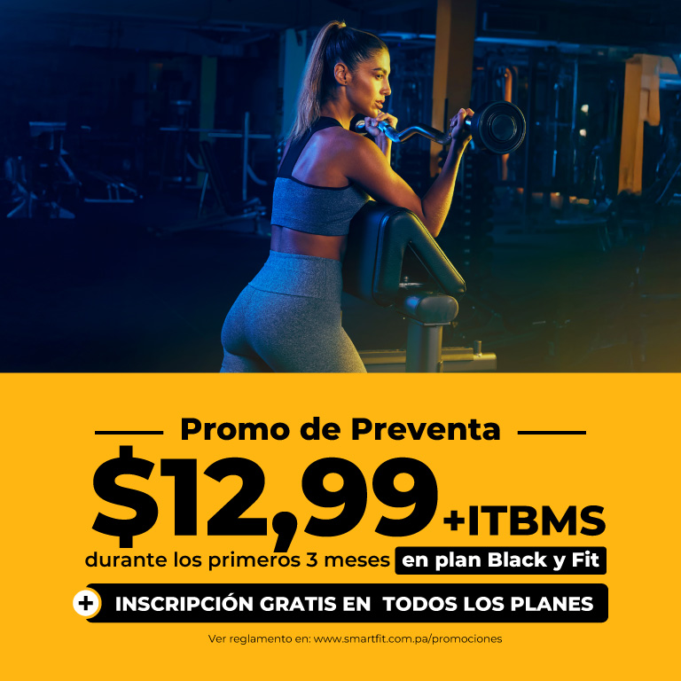 Aprovecha! Promo exclusiva de preventa!