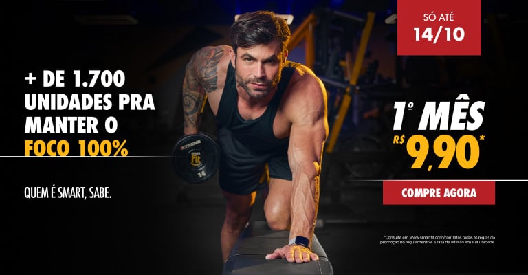1º mês R$ 9.90 Todos os Planos, só até 14/Out