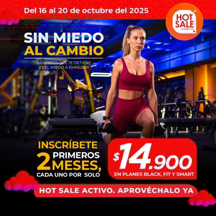 Fuerza, foco y oferta imparable. Este Hot Sale es tu señal.