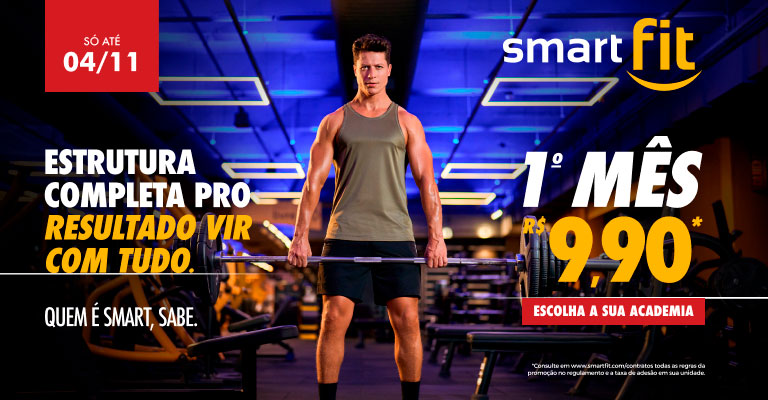 1º mês R$ 9.90, só até 04/Nov
