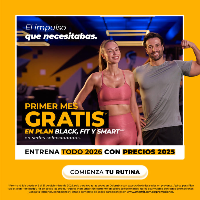 Diciembre sin excusas: entrena y paga $0 el primer mes.
