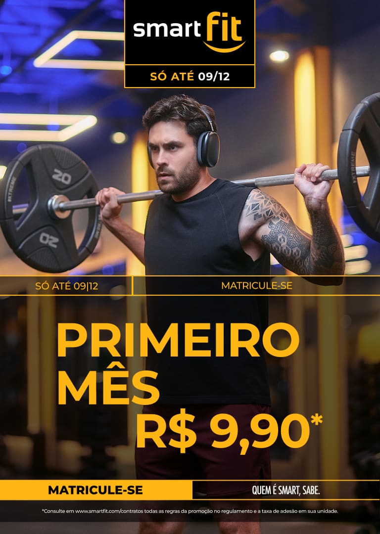 1ª Mês a R$ 9.90