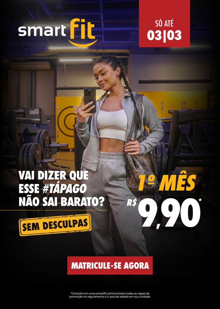 1º Mês a R$ 9.90