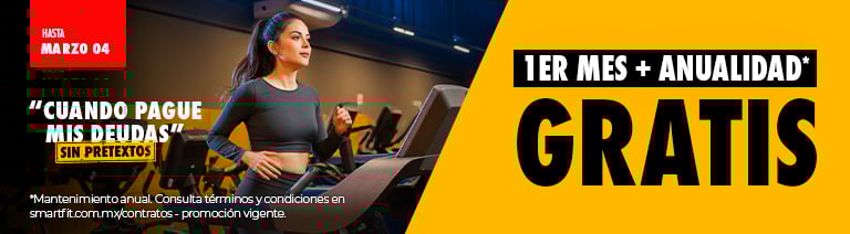 Primer Mes + Anualidad GRATIS