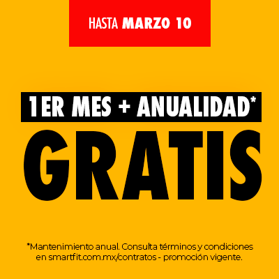 Primer Mes + Anualidad GRATIS