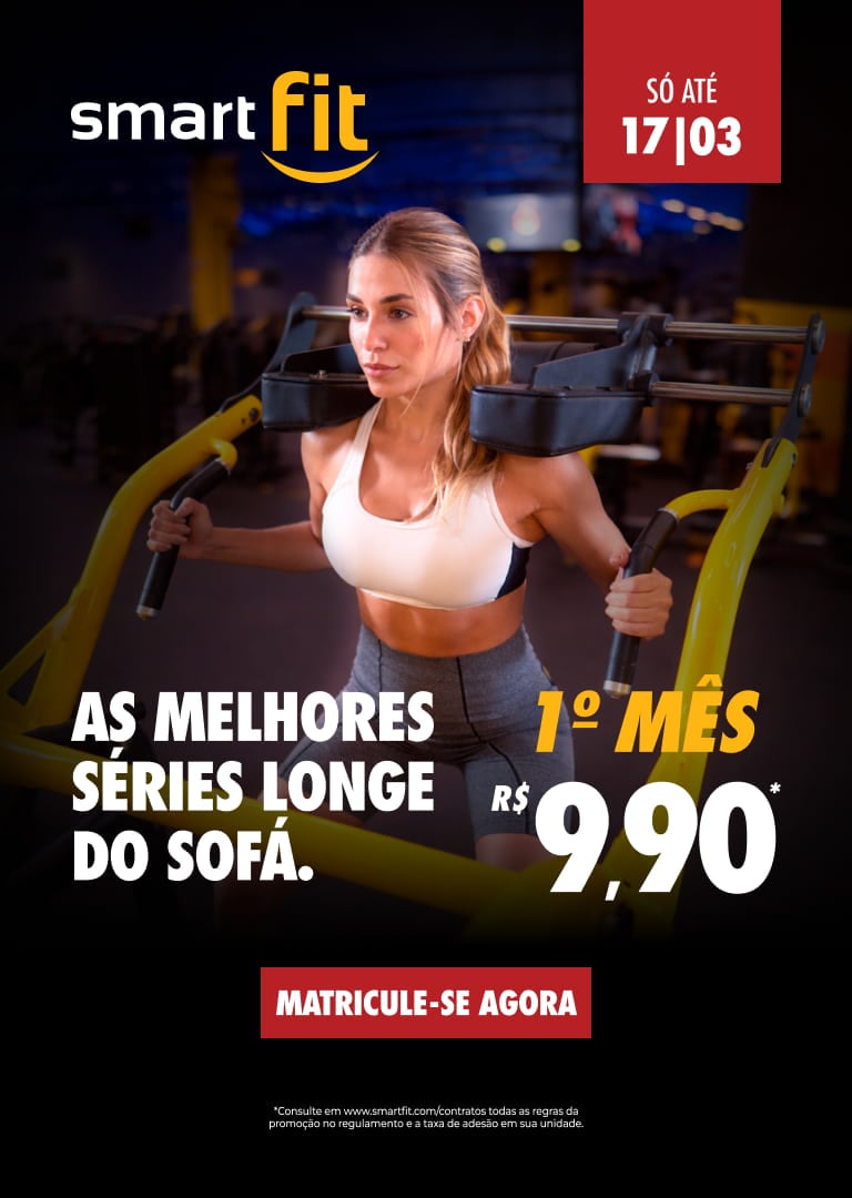 1º Mês a R$ 9.90