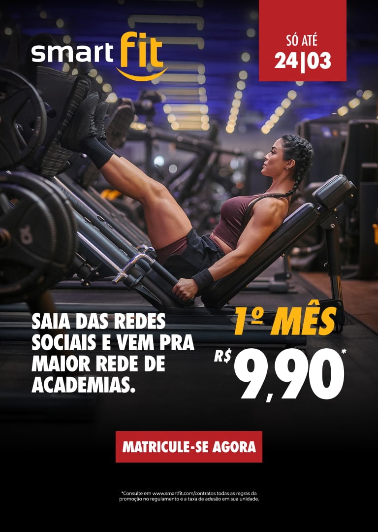 1º Mês a R$ 9.90