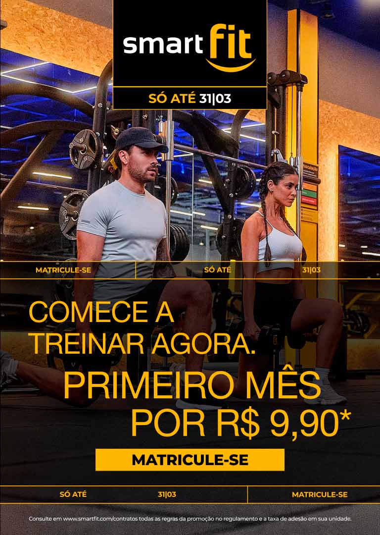 1º Mês a R$ 9.90