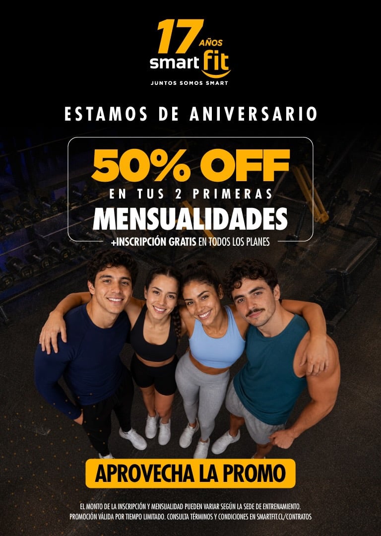 ¡Semana Aniversario! 2 mensualidades 50% OFF
