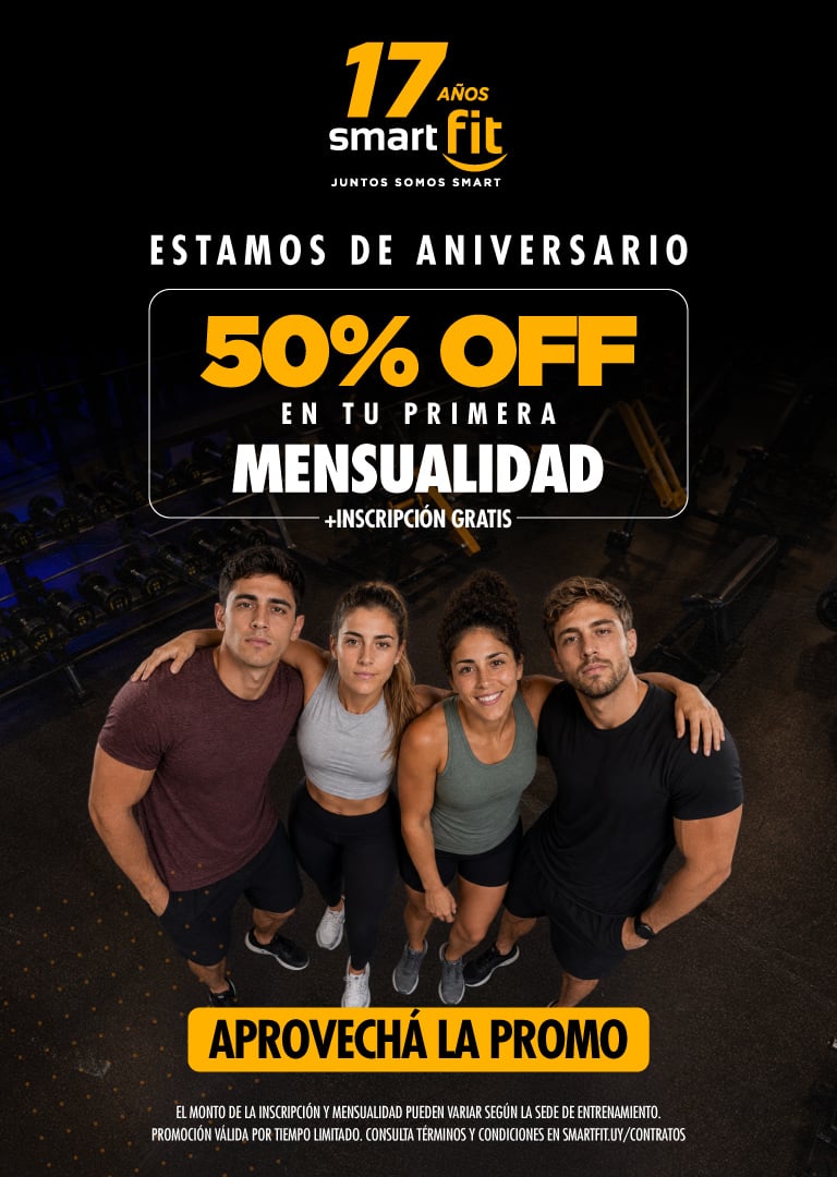 ¡Semana Aniversario! 2 mensualidades 50% OFF