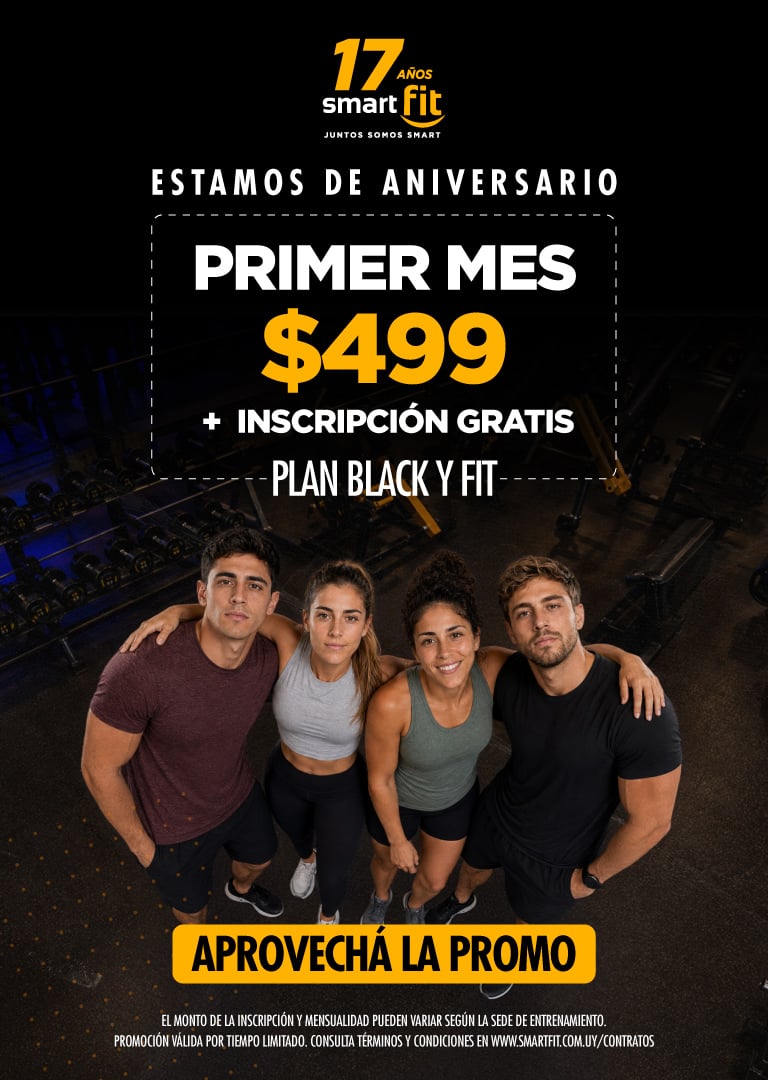 ¡Semana Aniversario! 1er mes $499 + Inscripción GRATIS