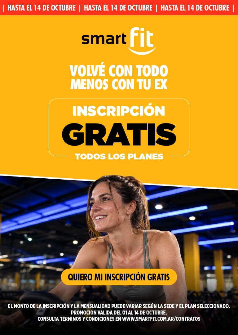 ¡Volvé con Todo! Inscripción GRATIS